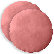 Cuscino con cuscino HEERLEN 2 pz Rosa Velluto 929669