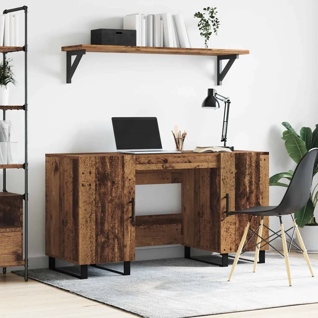Scrivania Legno vecchio 140 x 50 x 75 cm Legno multistrato