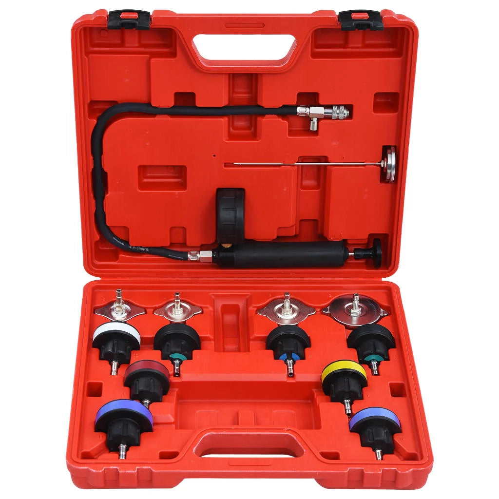 Tester di pressione per raffreddamento e tappo 14 pezzi 02_0004125