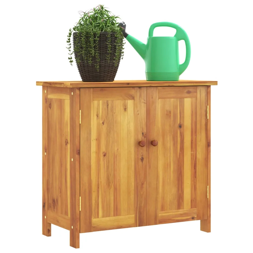 Mobile da Giardino75x35x70 cm in Legno Massello di Acacia
