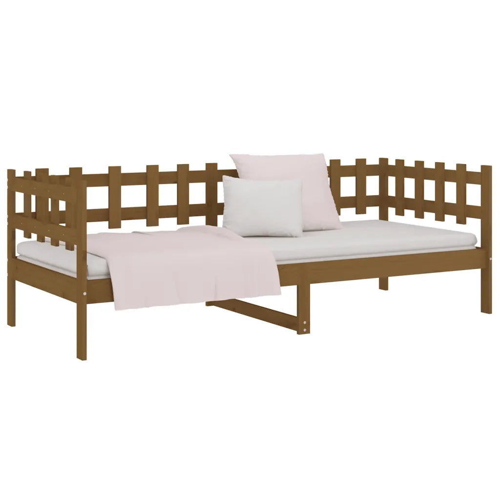 Divano Letto senza Materasso Ambra 90x200cm Legno di Pino 820759