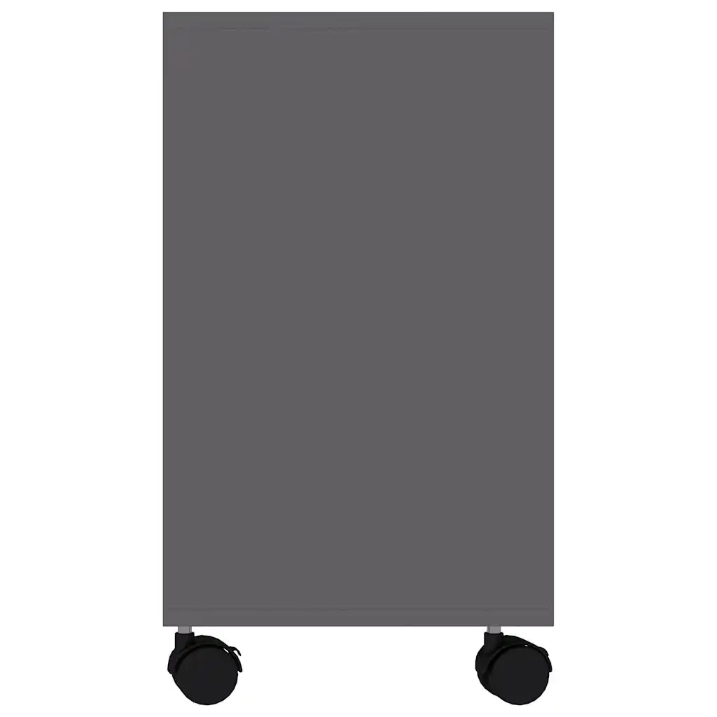 Tavolino da Salotto Grigio 70x35x55 cm in Legno Multistrato 802122