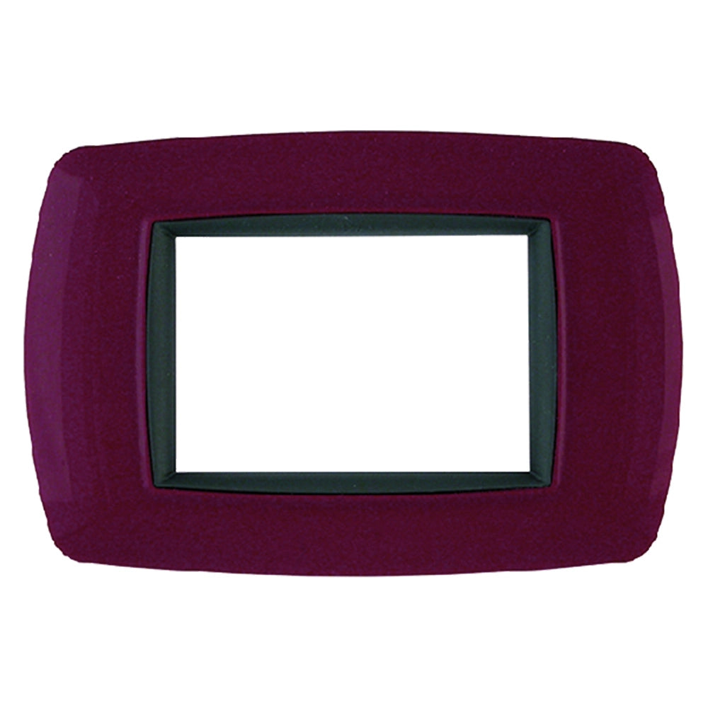 PLACCA COL. AMARANTO 'LIFE' 3 posti - 2983/AM  - FEB