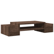 Supporto Monitor con Contenitore Marrone 70x27x15 cm Truciolato CFW5944132