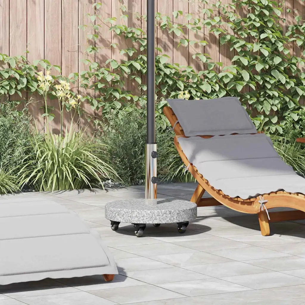vidaXL Base per ombrellone Grigio 45 x 45 x 45 cm Granito
