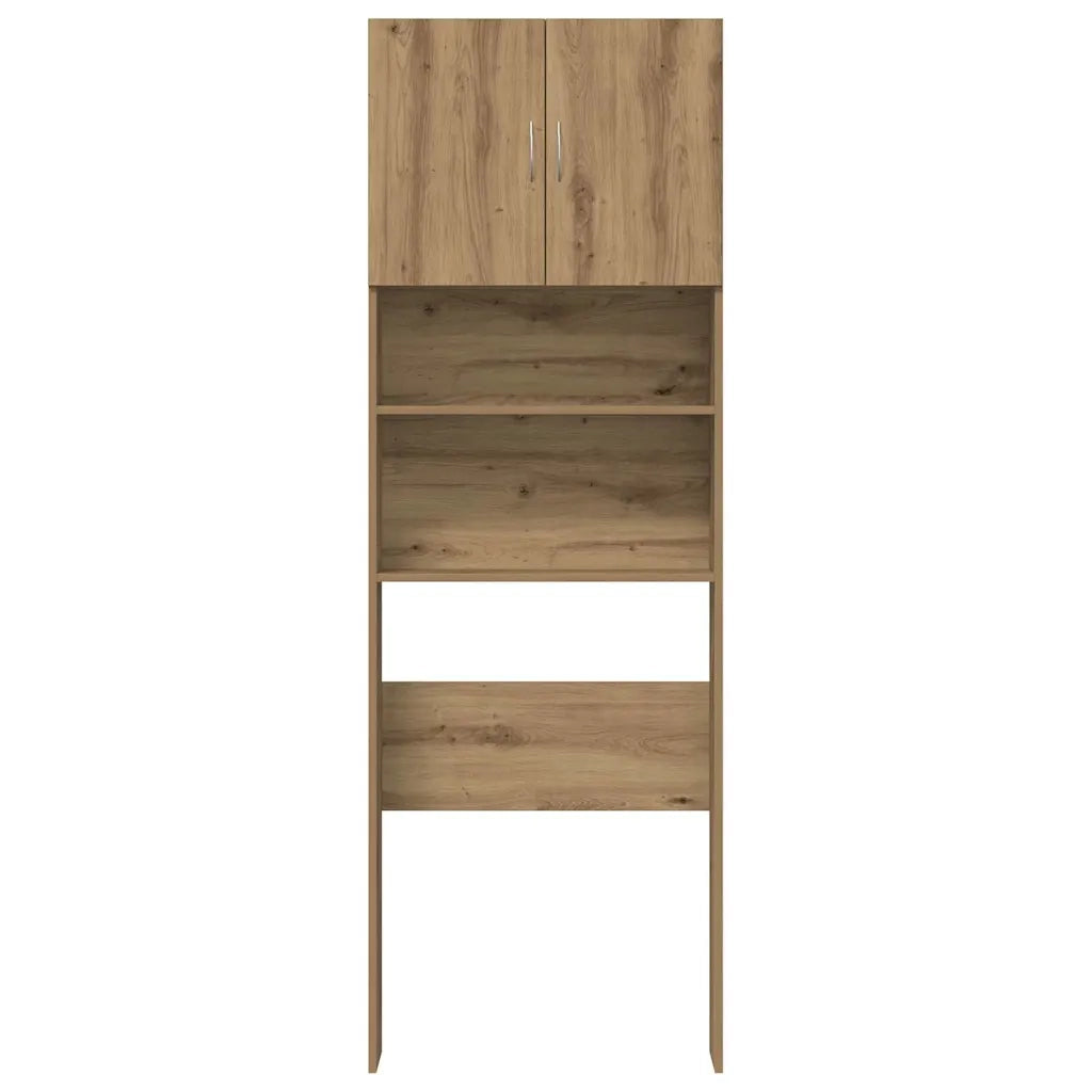 Mobile Lavatrice Rovere Artigianale 64x24x190 cm in Truciolato 859135