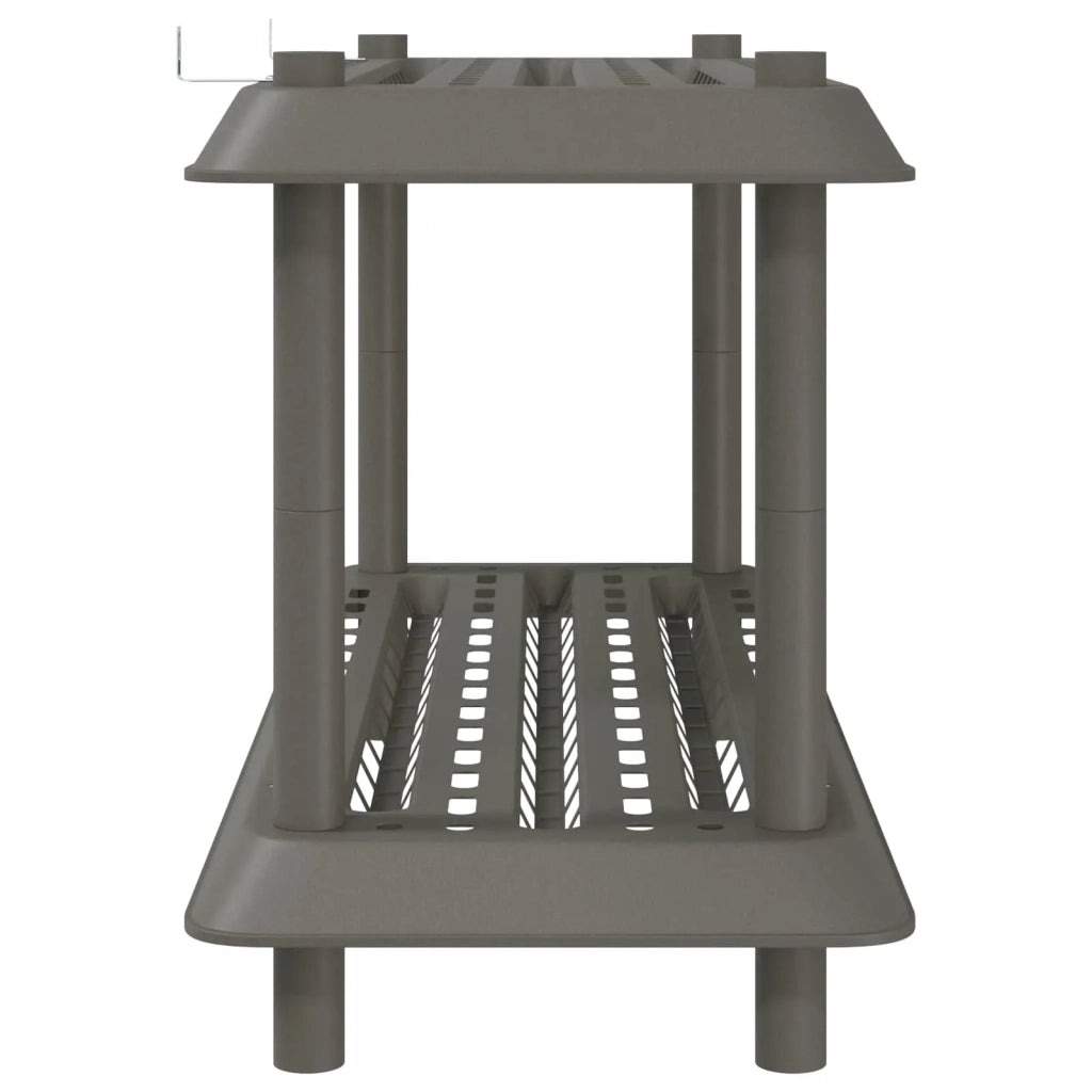 Unità di scaffalatura 2 livelli 100 x 40 x 55,5 cm PP 8011743