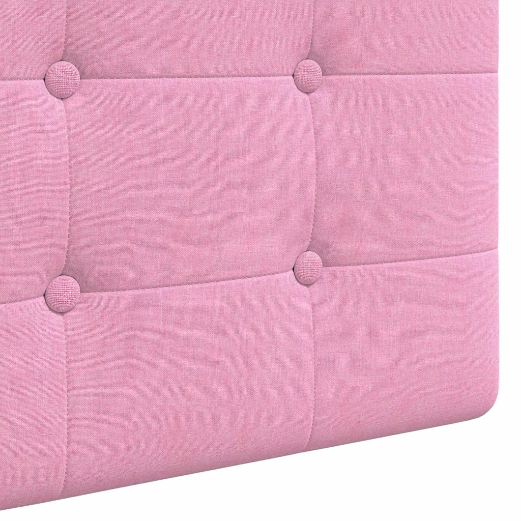Testiera | Testata sospesa Rosa Tessuto