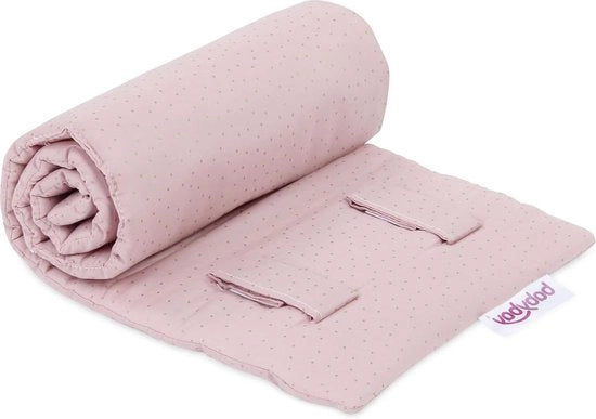 Protezione del Gallo Cotone Organico Royal - punti glitter rosé oro - orologio da parete modelli