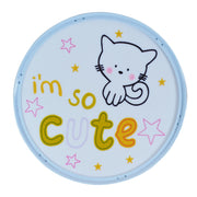 Applique tonda per bambini Polux DIDI 307439 2xE14 blu