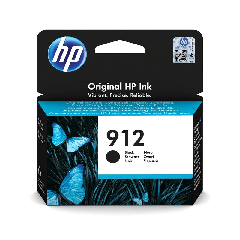 HP Cartuccia di inchiostro nero originale 912