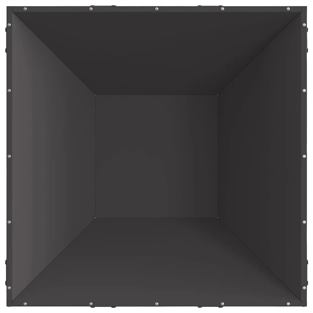Focolare Nero 80 x 80 x 40 cm Acciaio CFW1718257