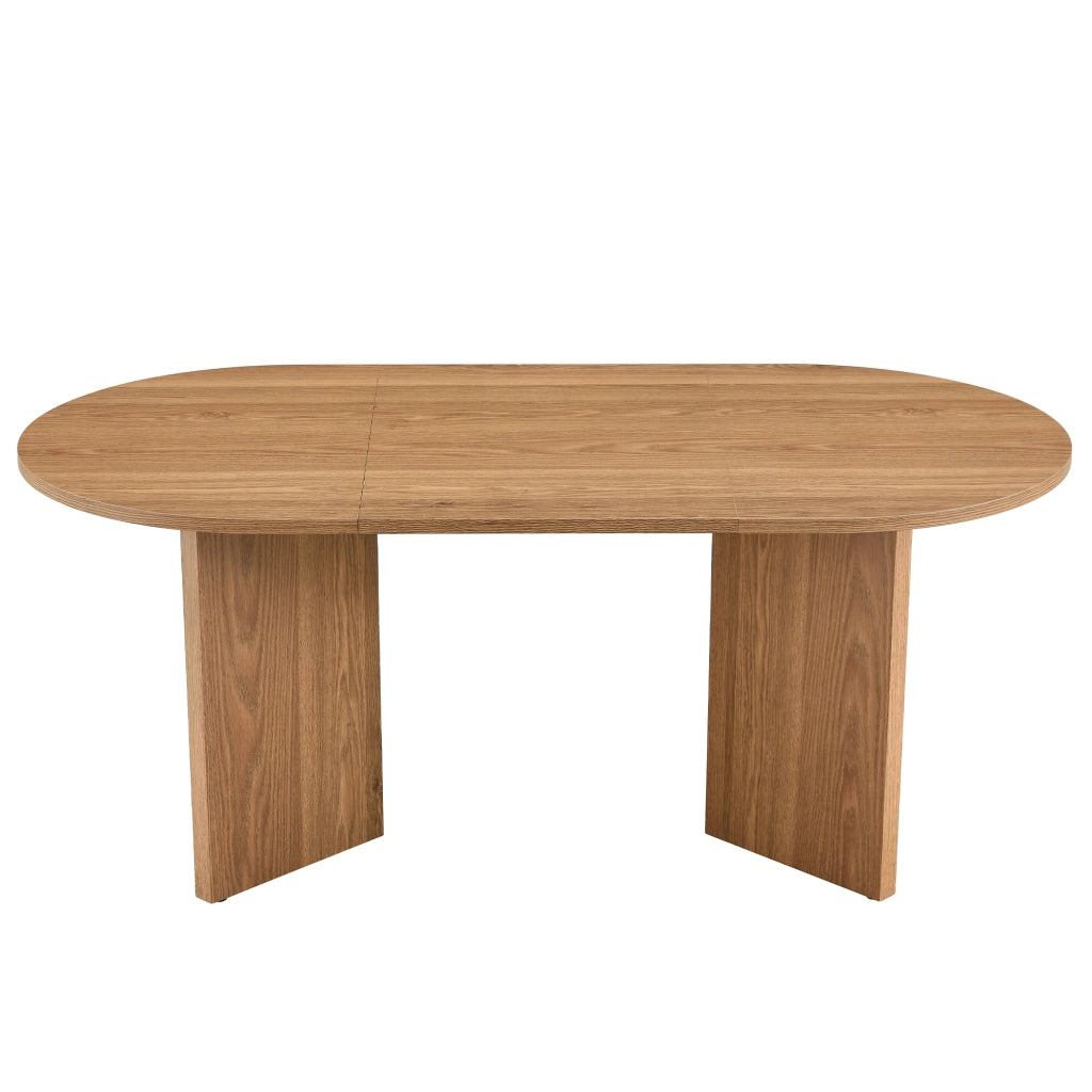 Tavolo da Pranzo Ovale per 4-6 Persone ¨C Xylo ¨C Legno, Moderno, 180 cm