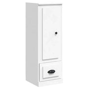 Credenza | Madia | Buffet da pranzo | Armadio da pranzo Bianca 36x35,5x103,5 cm in Legno Multistrato