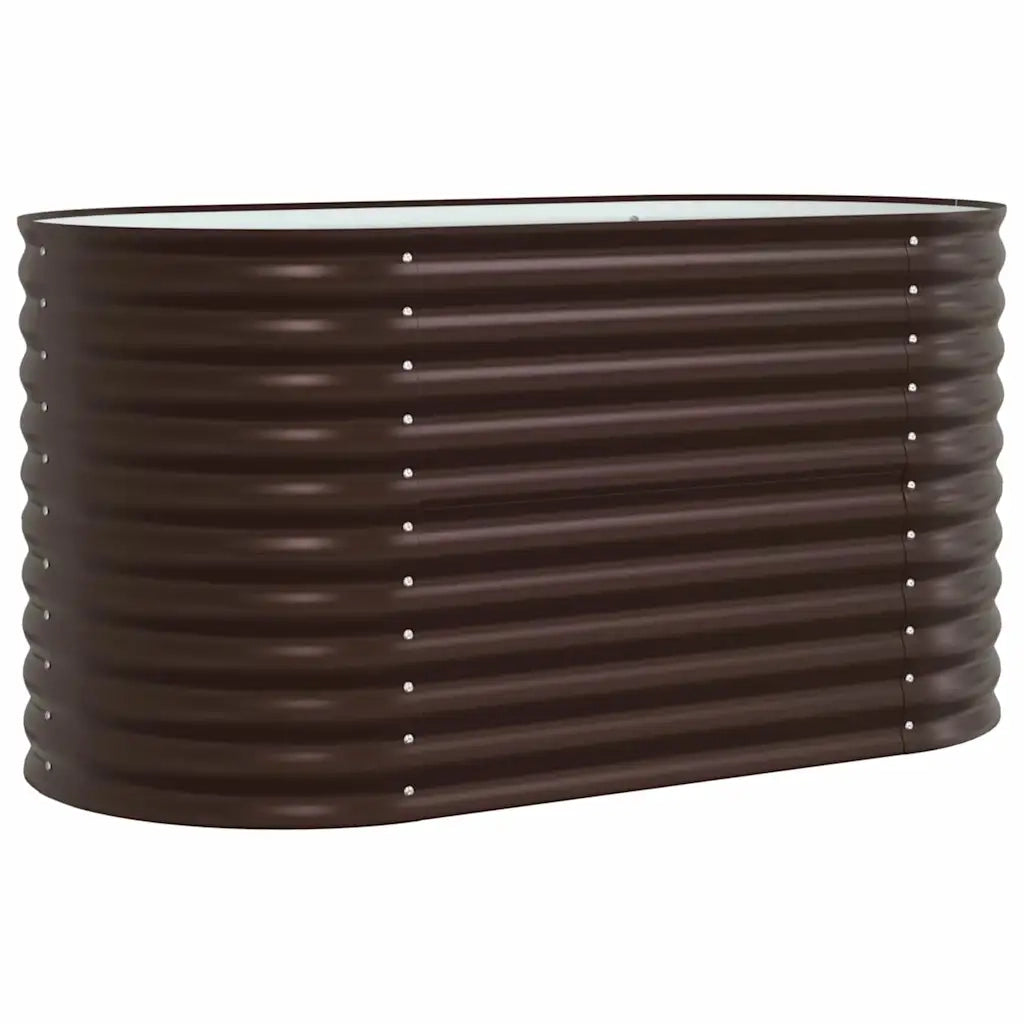 Letto Rialzato Marrone 160 x 80 x 81 cm Acciaio 42008135