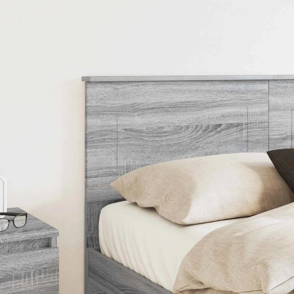 Testiera Grigio Sonoma Legno multistrato 888282