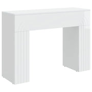 Tavolino da salotto | Tavolino da caff¨¨ | Tavolino da Soggiorno Bianco Lucido 102 x 35 x 75 cm