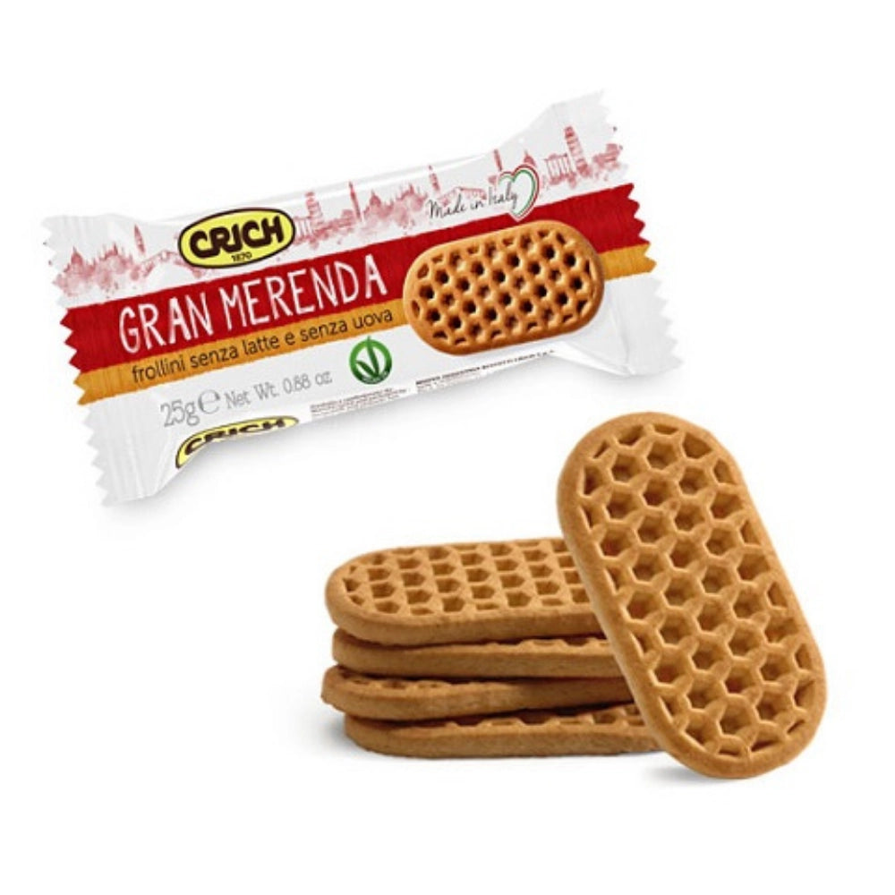 Crich gran merenda biscotti classici monoporzione 12 confezioni da 500 grammi