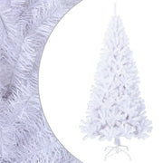 Albero di Natale Artificiale con Rami Folti Bianco 240 cm PVC