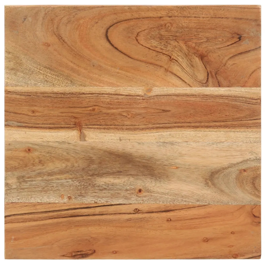 Tavolino 35x35x55 cm in Legno Massello di Acacia 337996