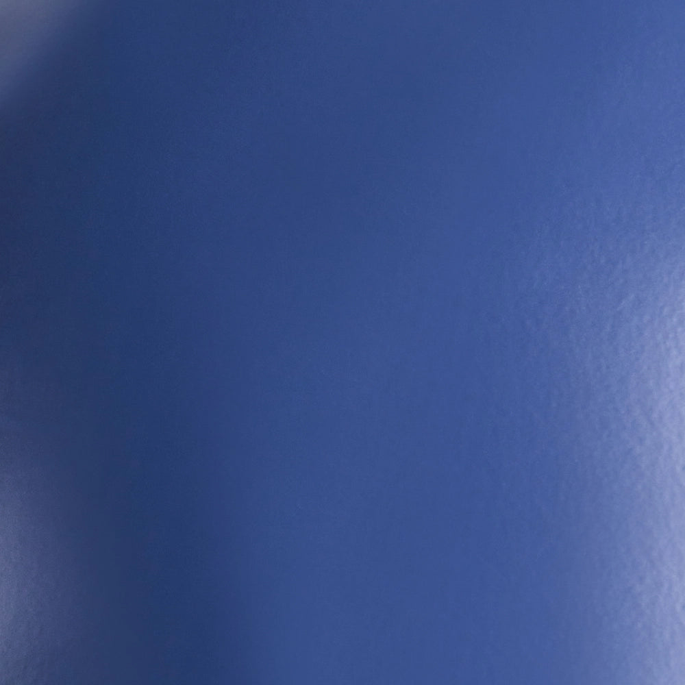 Lampada da tavolo Base e paralume in ferro blu Due lampadine Design minimalista Soggiorno