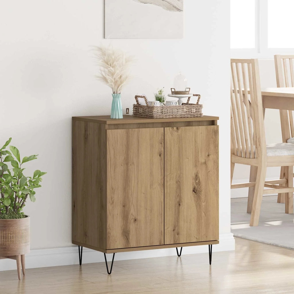 Credenza Rovere artigianale 60 x 35 x 70 cm Legno multistrato