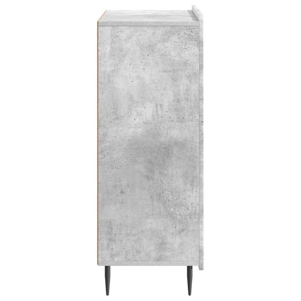 Credenza Grigio Cemento 66 x 34,5 x 92 cm Legno ingegnerizzato