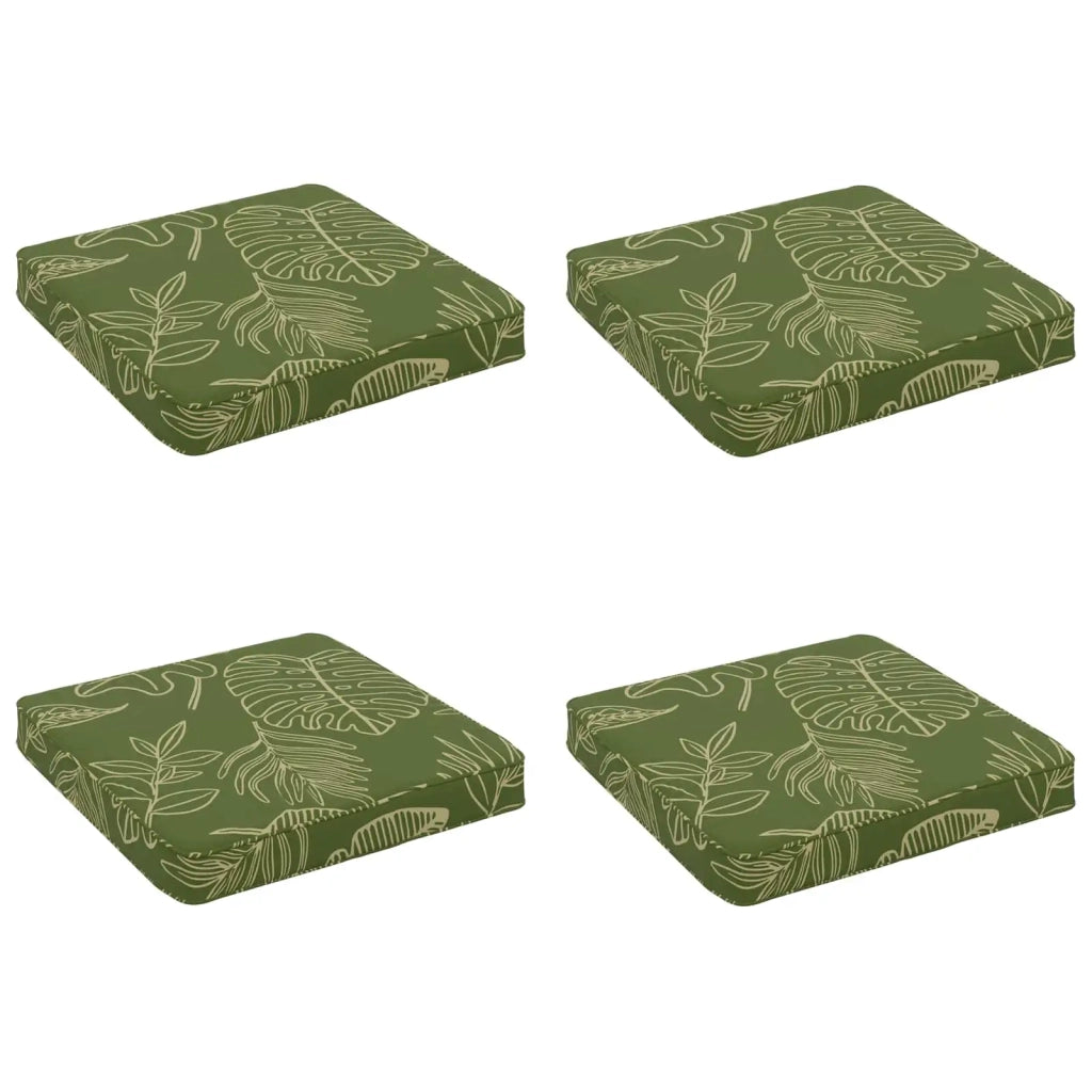 Cuscini per Sedia in 4 Pezzi VUGHT 4 pcs 100% Poliestere 946289