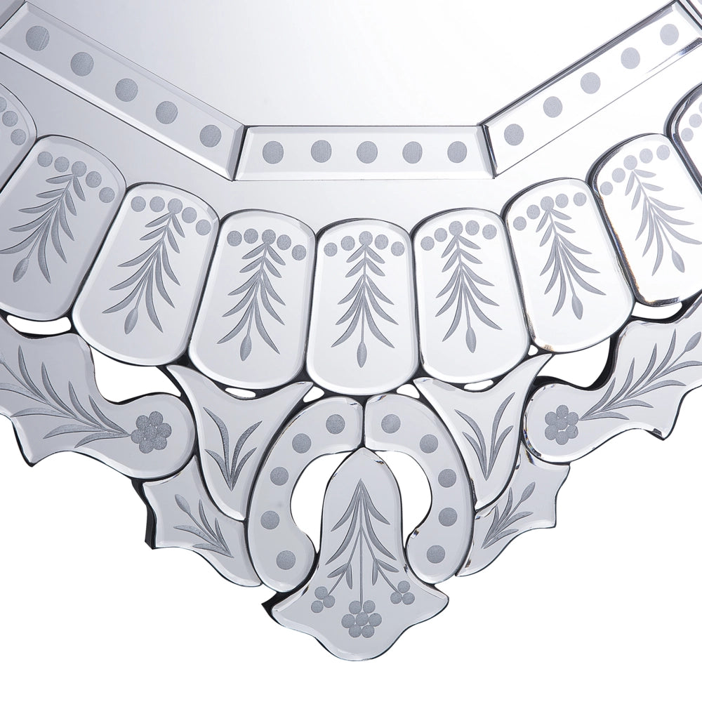 Specchio da parete argento 70 x 100 cm Design Cameretta per bambini Cameretta per bambini