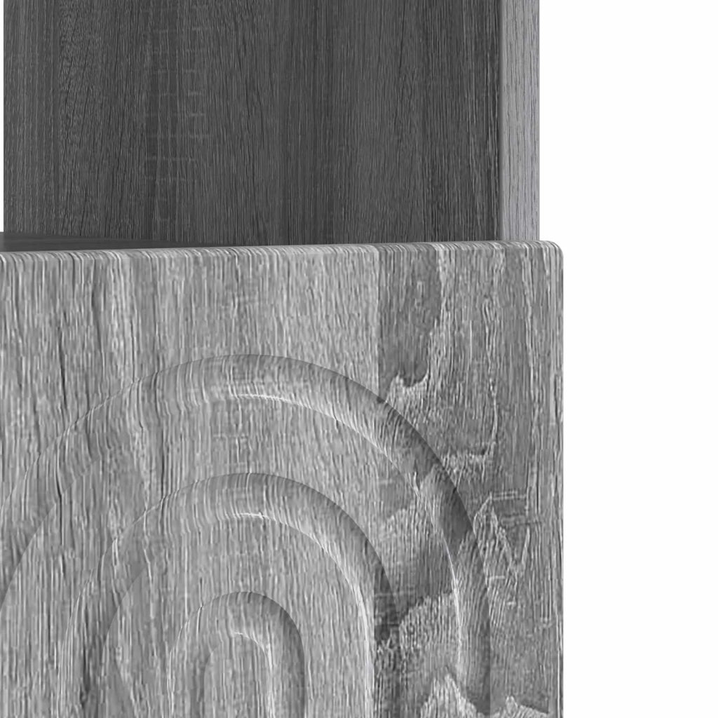 Mobile TV LED Sonoma grigio Legno ingegnerizzato 896341