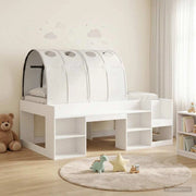 Letto con Tunnel 3 pz Bianco Legno ingegnerizzato 3423611