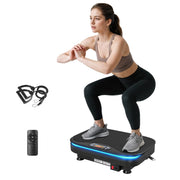 Pedana vibrante fitness con Bluetooth ¨C Xylo ¨C 99 livelli, telecomando, nero