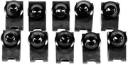 Kit di viti di carenatura per motocicletta - 10pz - Viti 5x16MM universali - Montaggio premium in alluminio - Design stile - Viti per motocicletta