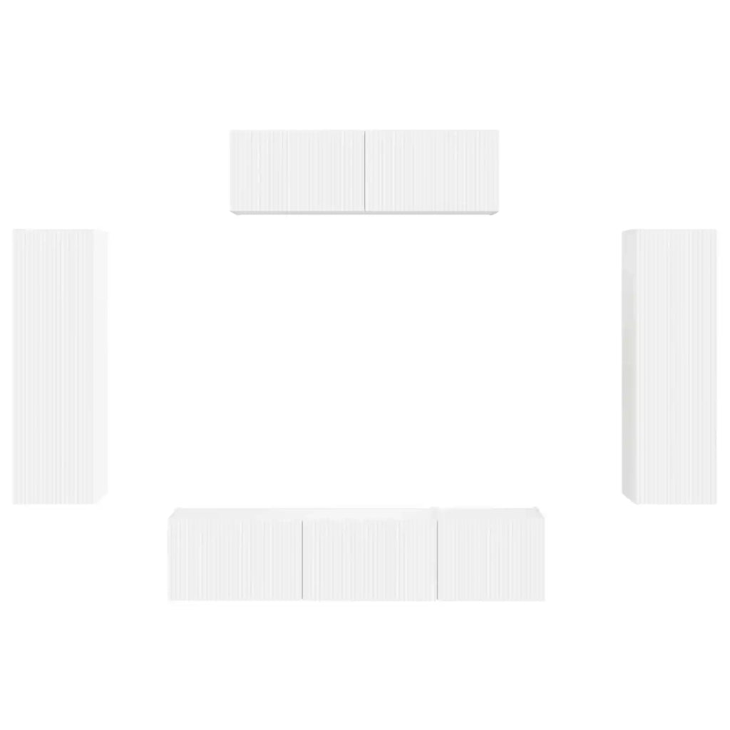 Mobile TV 5 pcs Bianco 3409168