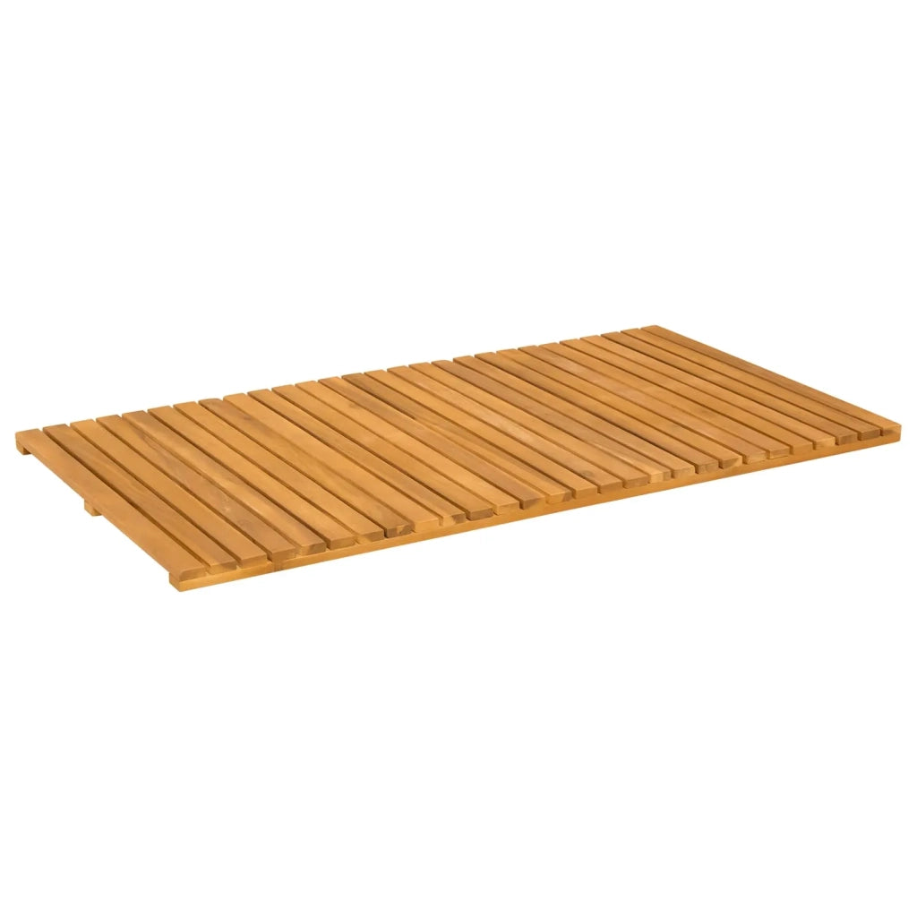 Tappeto da bagno Tinta unita Marrone 100 x 55 cm legno 42025257
