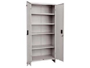 ARMADIO TUTTOPIANI IN METALLO A DUE ANTE ALTO SMONTATO  cm.60x40x180h.    PROMETAL