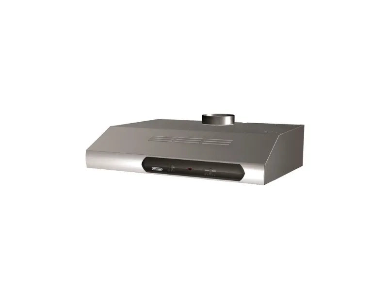 Cappa sottopensile DeLonghi DCH 6 60 cm inox bianco nero - Inox