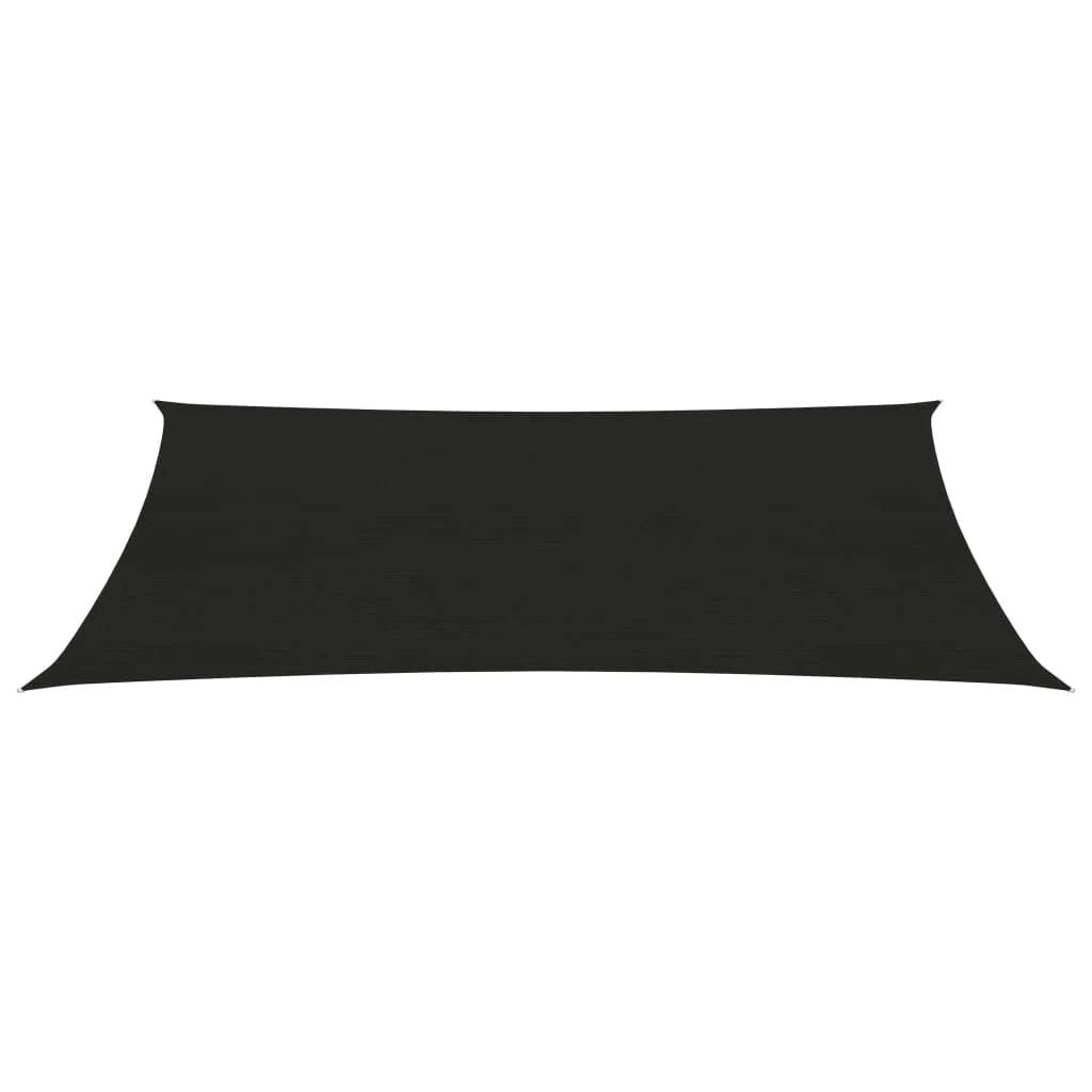 Telo parasole 160 g/m² nero 4 x 7 m HDPE 02_0009217