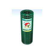 Cavatorta SE02100025B Esaplax Rete Elettrosaldata Plastificata 12x12 mm 100 cm x 25 m colore Verde
