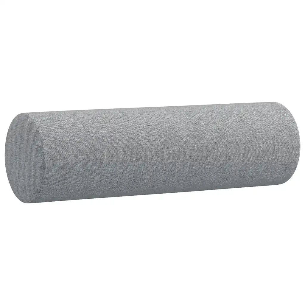 Set Divani 2 pz con Cuscini Grigio Chiaro in Tessuto 3201850