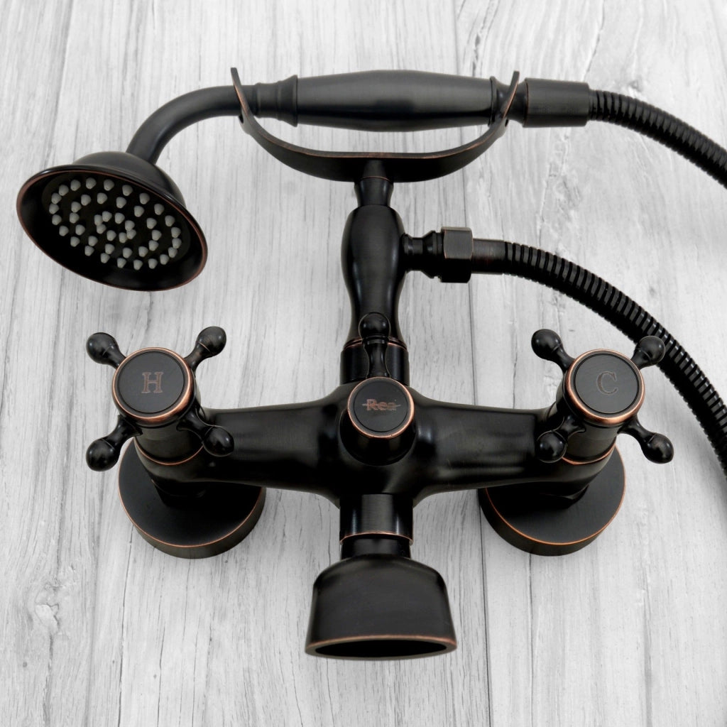 Rubinetto Da Vasca Rea Retro Old Black