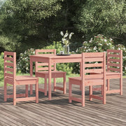 Set da Pranzo per Giardino 5 pz in Legno Massello di Douglascod mxl 100217