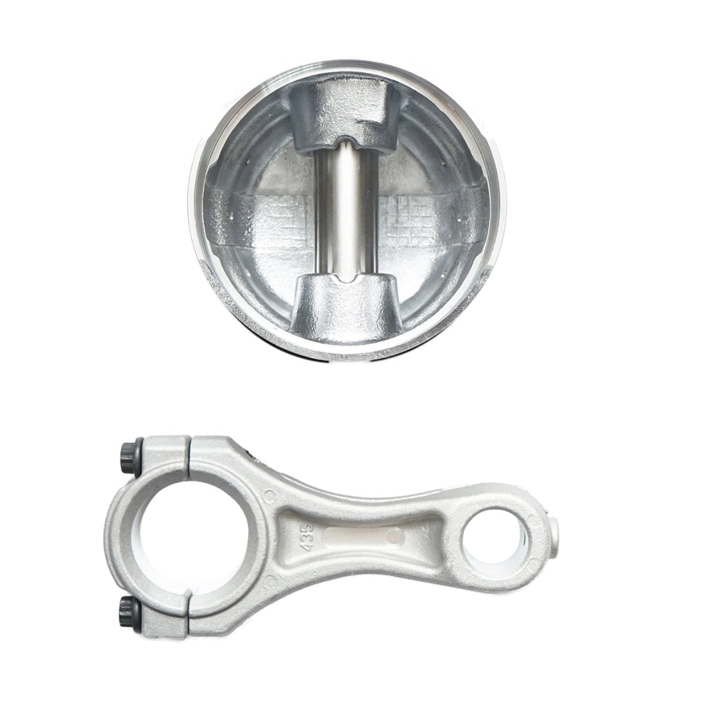 Set di bielle e pistoni dotati di segmenti da 80 mm, per compressore d'aria per trattori forestali, motore Perkins