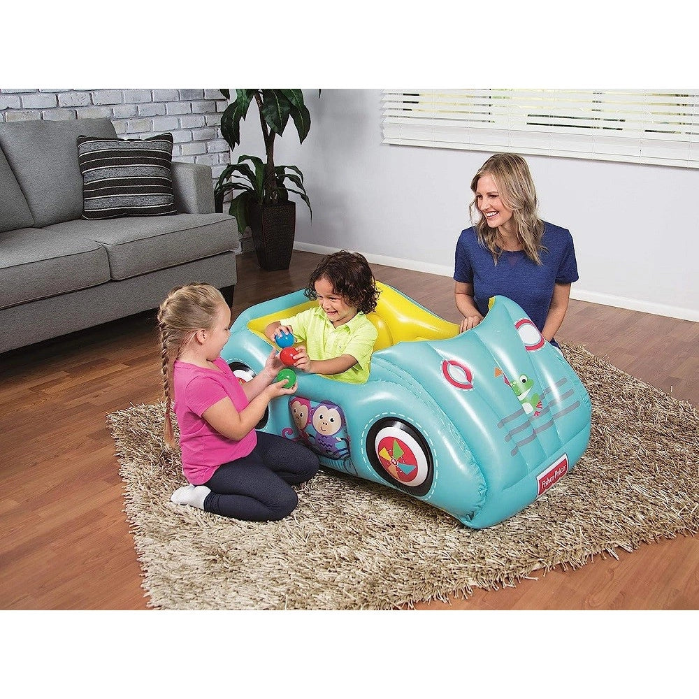 Trade Shop - Macchina Gonfiabile Bambini 2 Anni+ 119x79x51cm Con 25 Palline Multicolore 93535 -