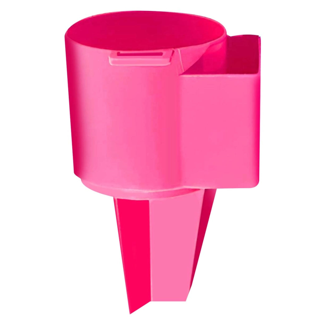 Portabicchieri da spiaggia per bevande e telefono con scomparto frontale Rosa Cuisine Elegance