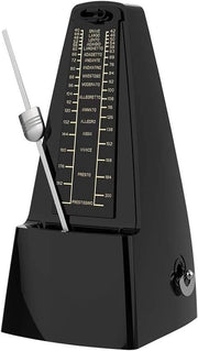 Metronomo meccanico Nero - Suono duro per pianoforte - batteria - violino - chitarra