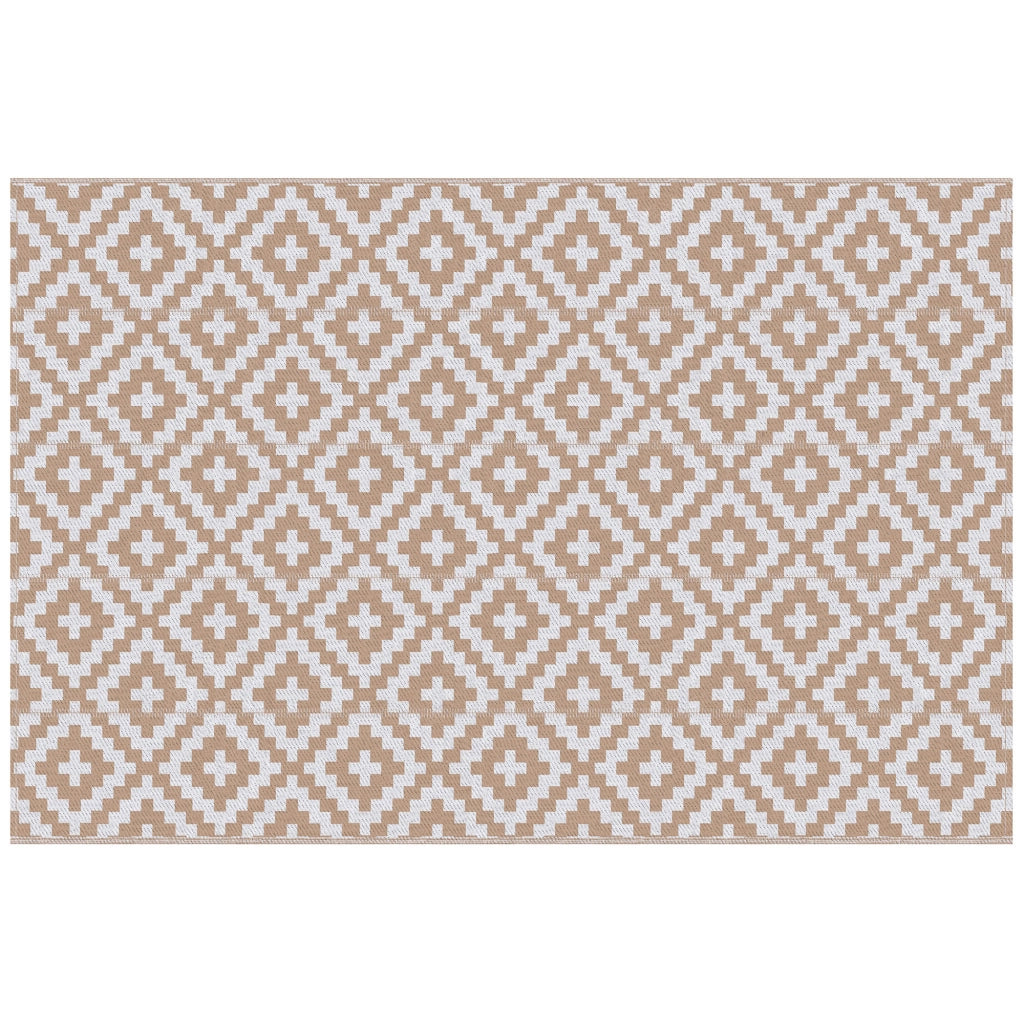 Tappeto Esterno Reversibile ¨C Zephmum ¨C Grigio Bianco 182x274 cm