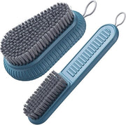 Spazzola per pulizia Penna spazzola per bucato Abbigliamento Calzature spazzola Spazzola per pulizia domestica facile da afferrare Spazzola per pulizia domestica adatta per piano di lavoro Bagno (Blu)