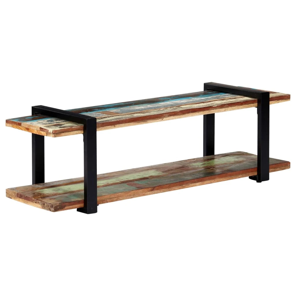 Pratico mobile porta TV/credenza di design 130 cm legno massello di recupero 2502067