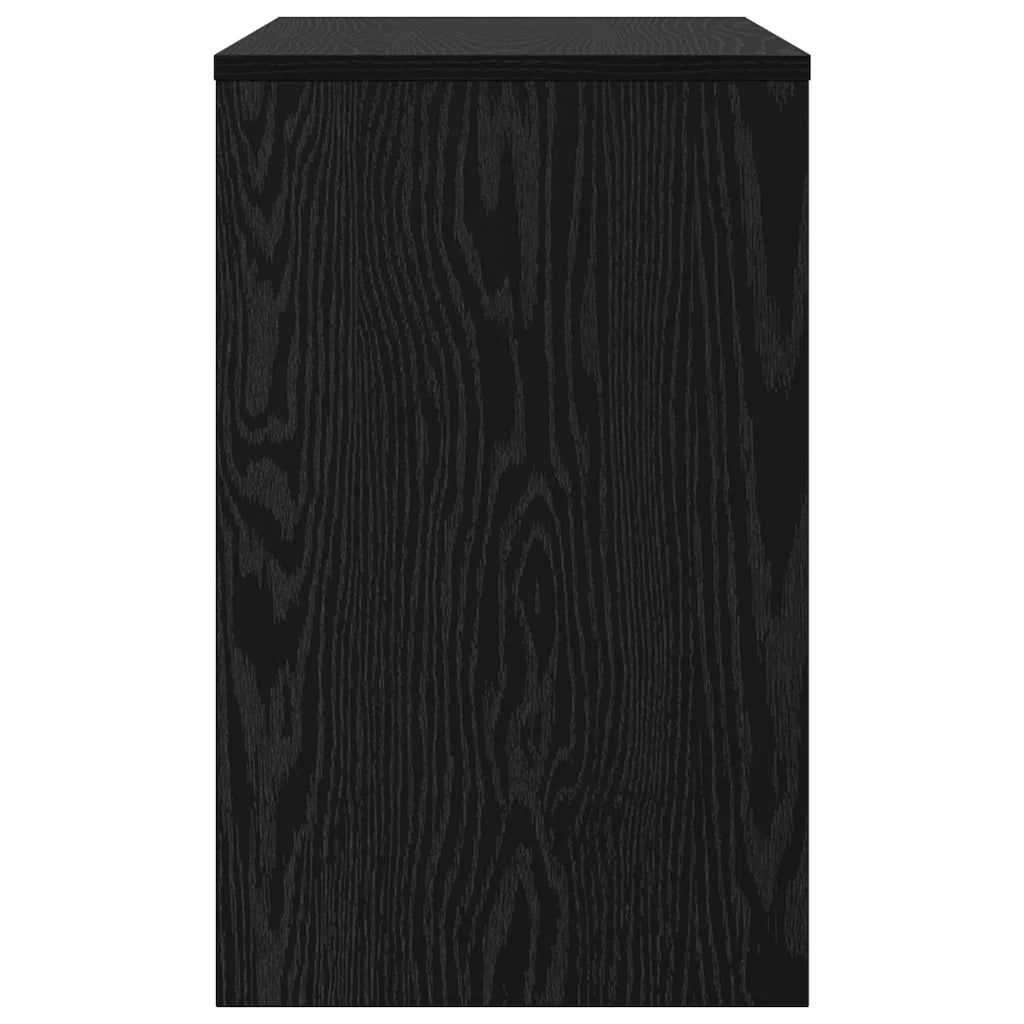 Tavolino da salotto 3 pcs Rovere Nero Legno multistrato